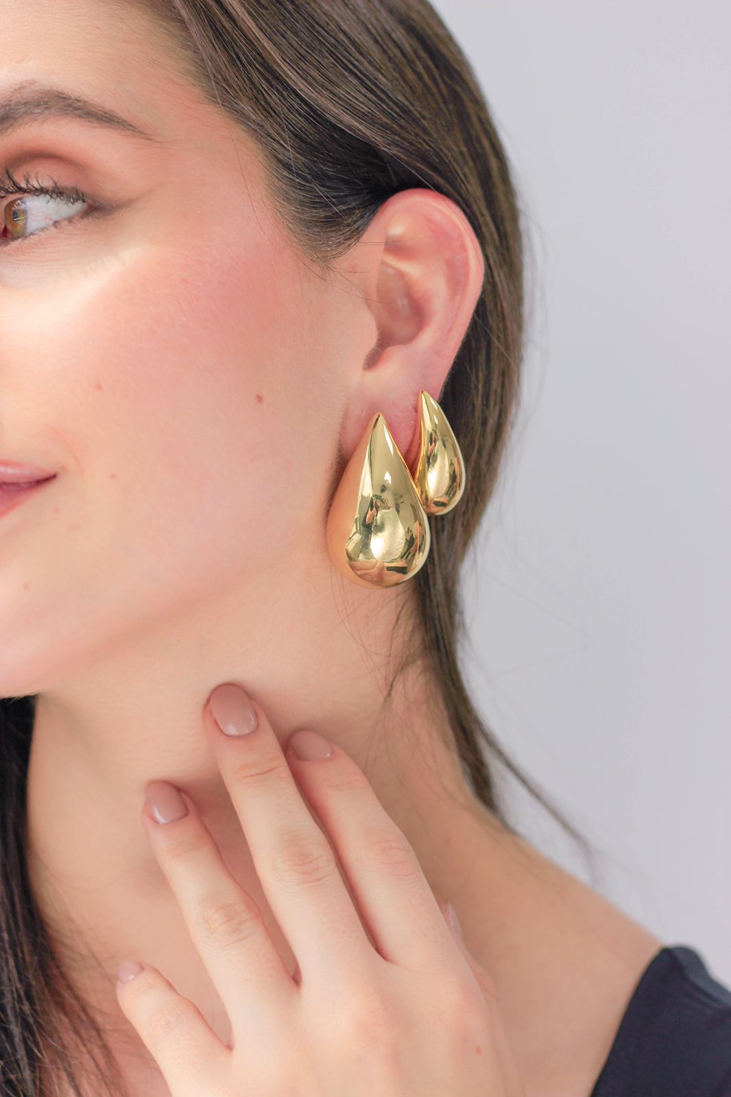 Teardrops earrings -Stainless Steel