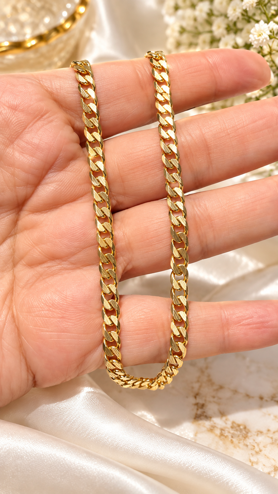 Morgan Golden Link Chain