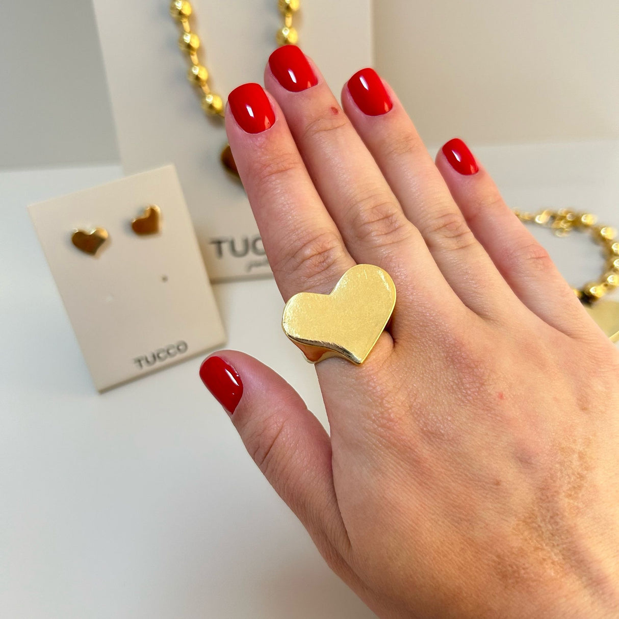 Tucco heart ring