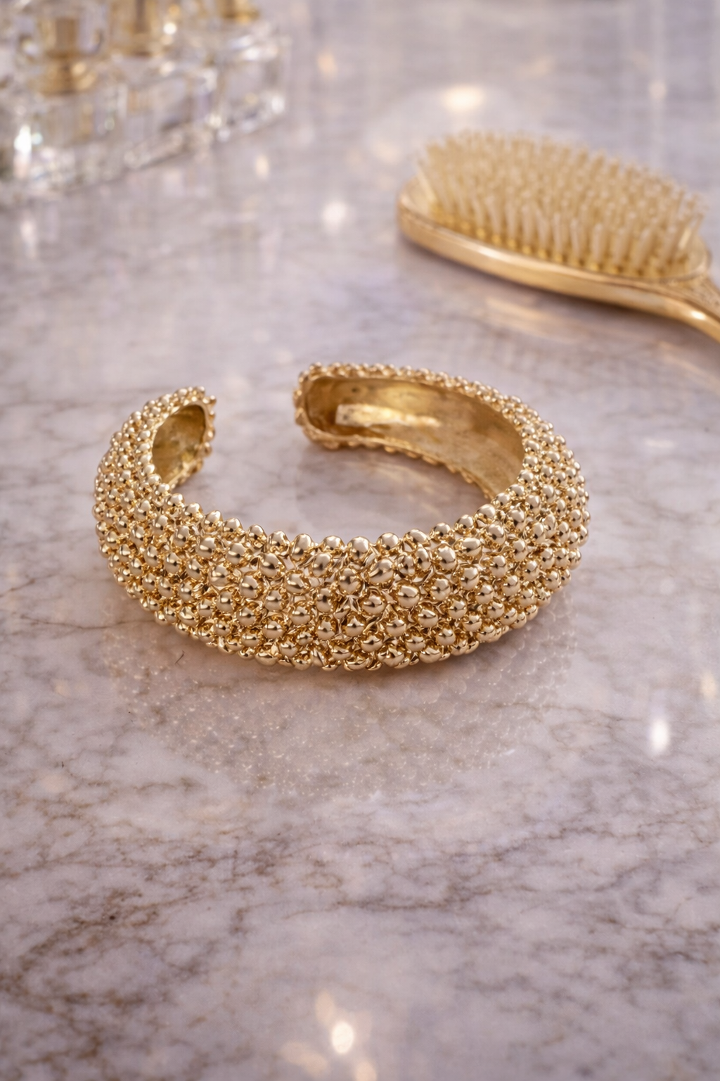 Aurora Beaded Bangle