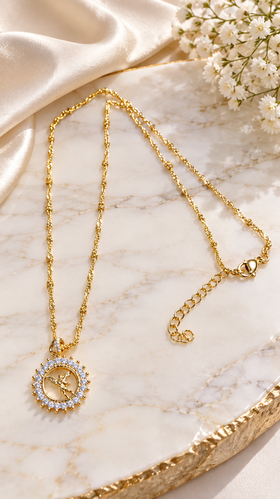 Gabrielle Angel Necklace