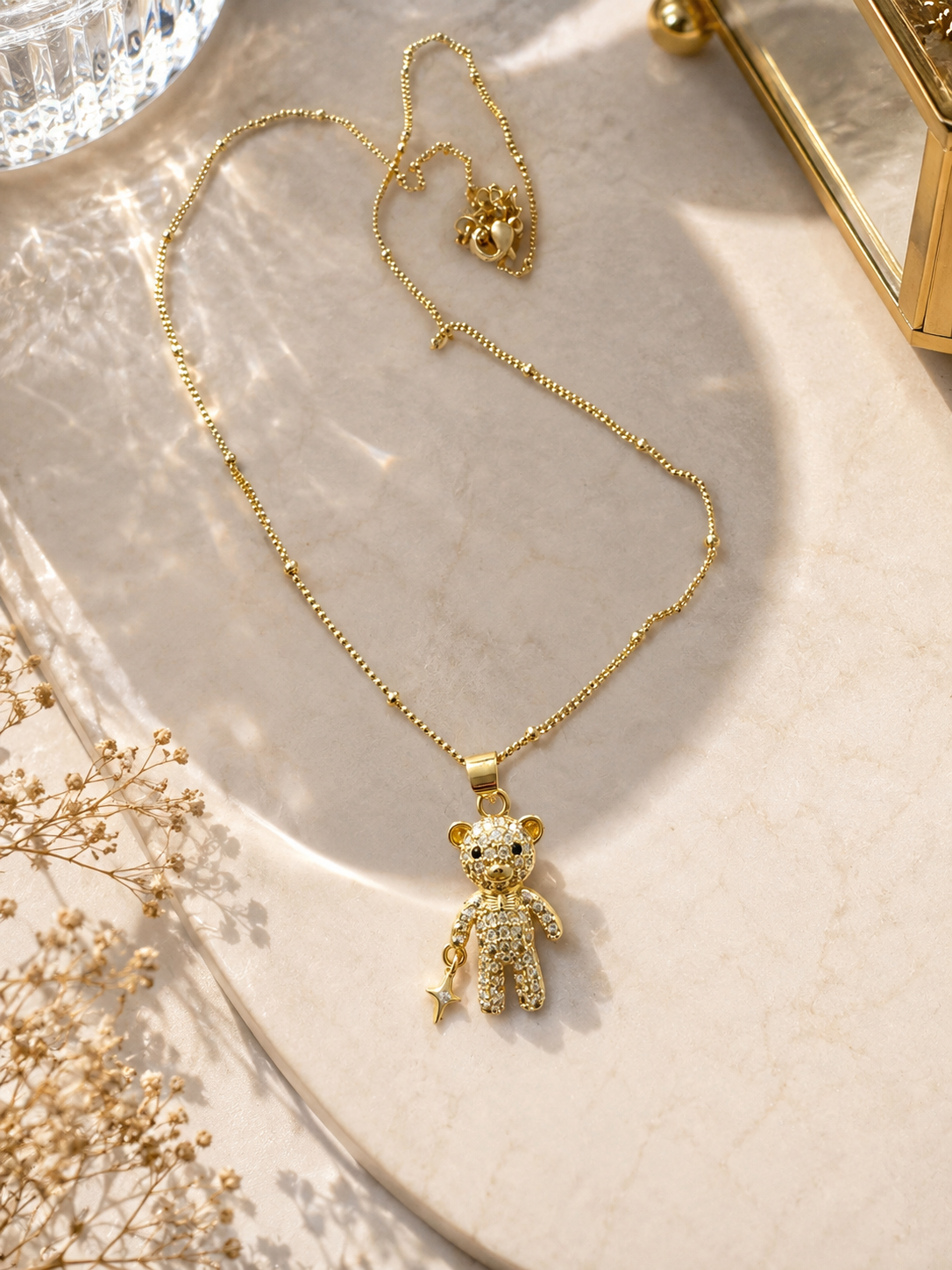 Nola compass necklace