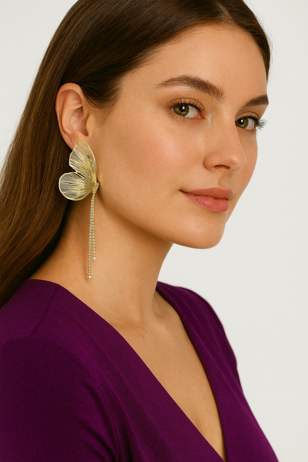 Candace butterfly earrings