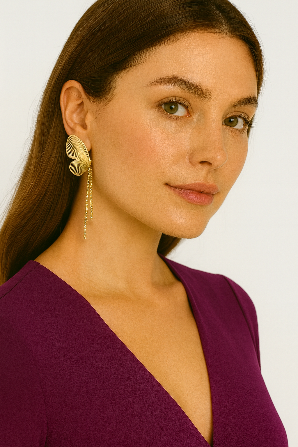 Candace butterfly earrings