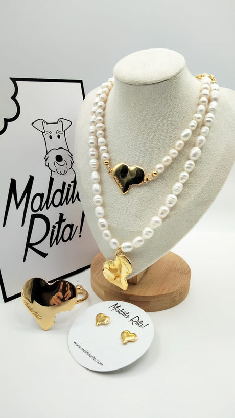 Maldita Rita ring Corazón Mordido Collection
