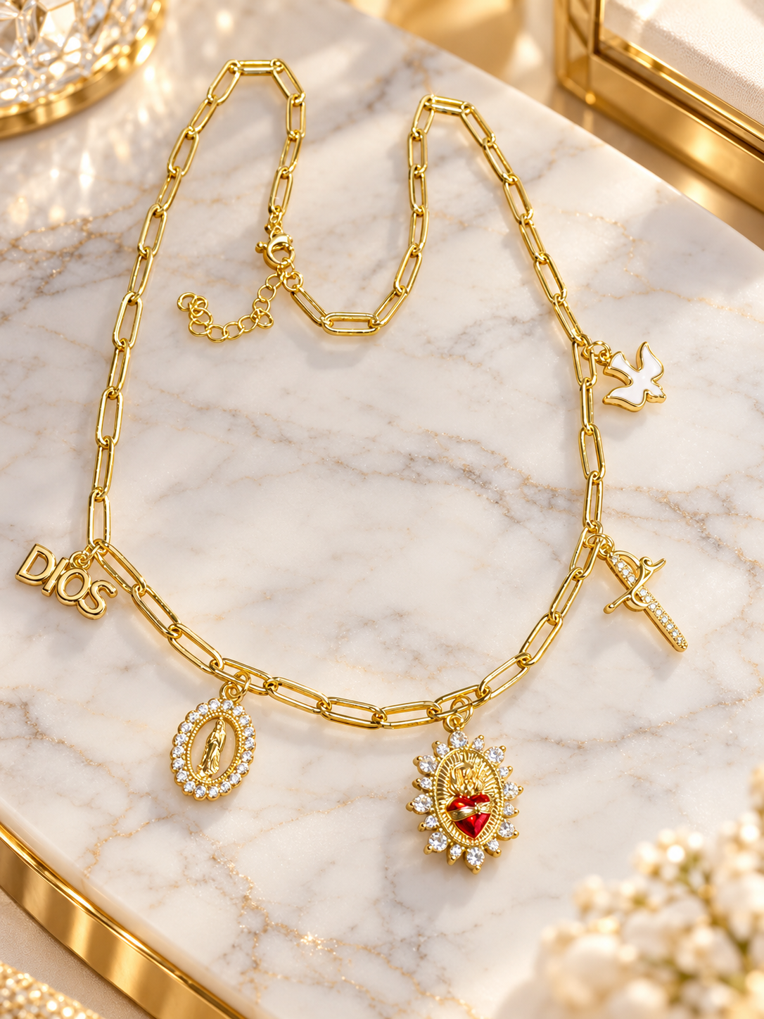 Milagros necklace
