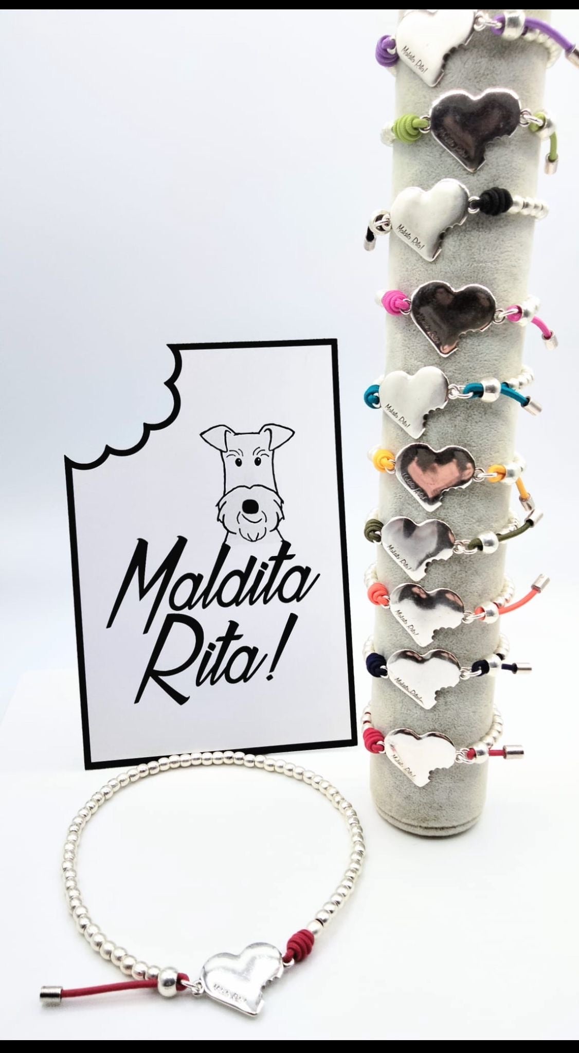 Maldita Rita bracelet Corazón Mordido Collection