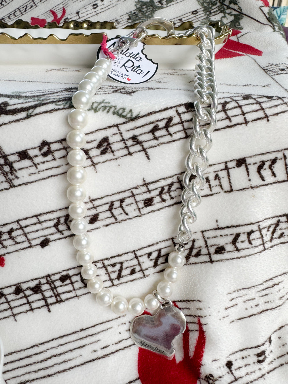 Maldita Rita necklace Corazon Mordido Collection