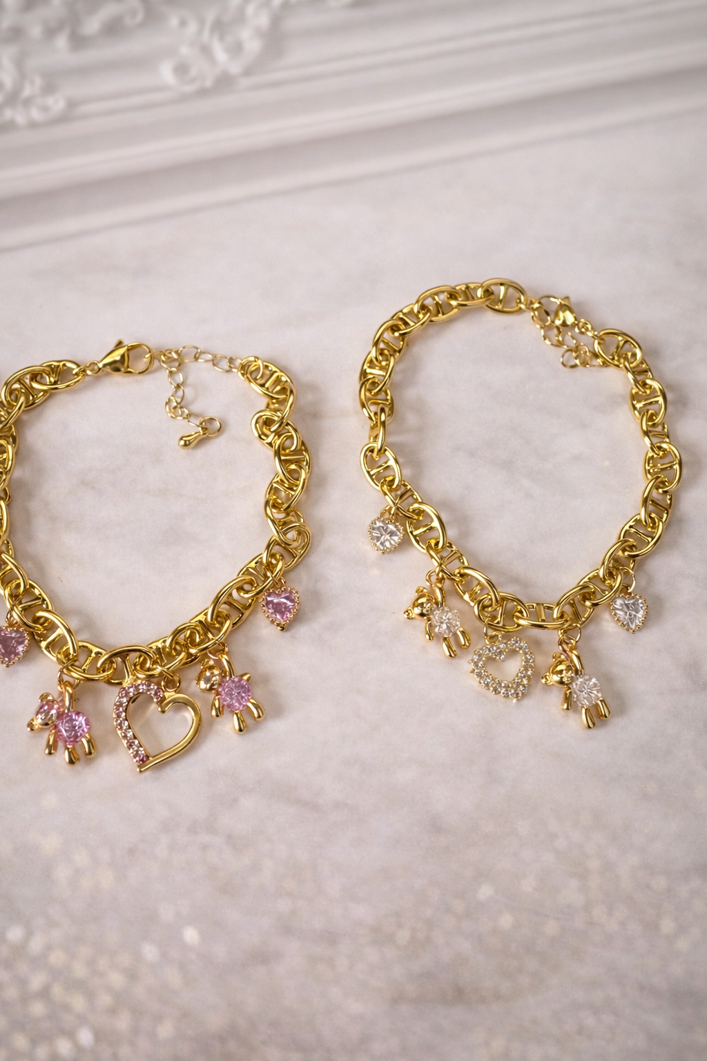 Adah Teddy Heart Bracelet