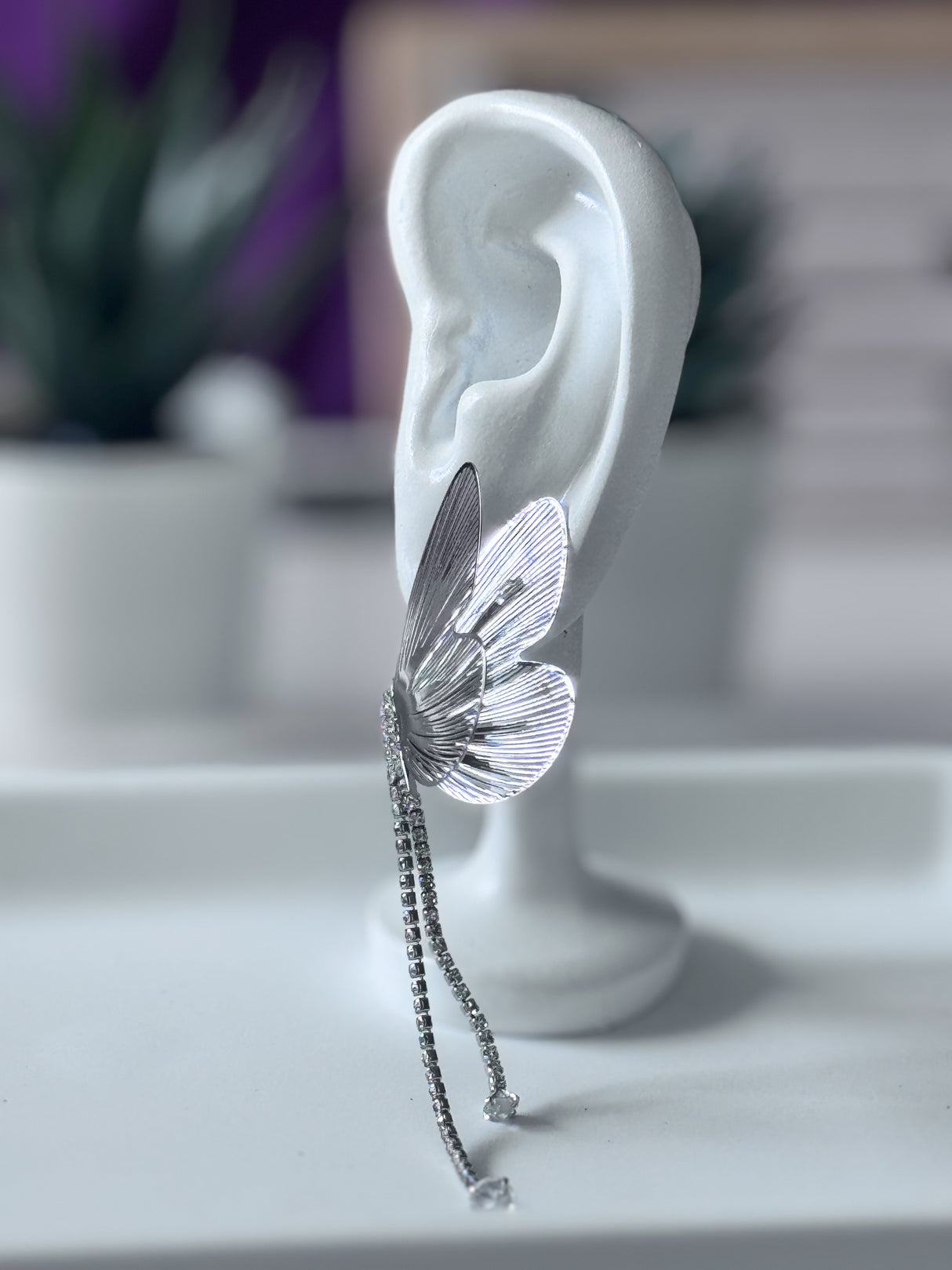 Candace butterfly earrings