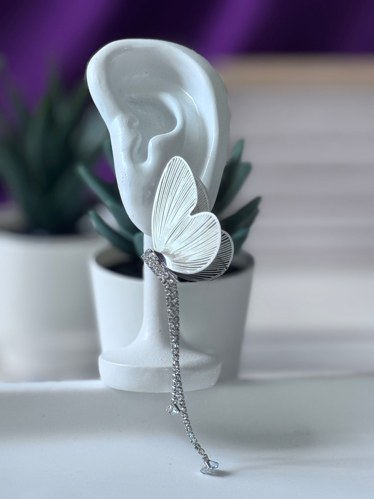 Candace butterfly earrings