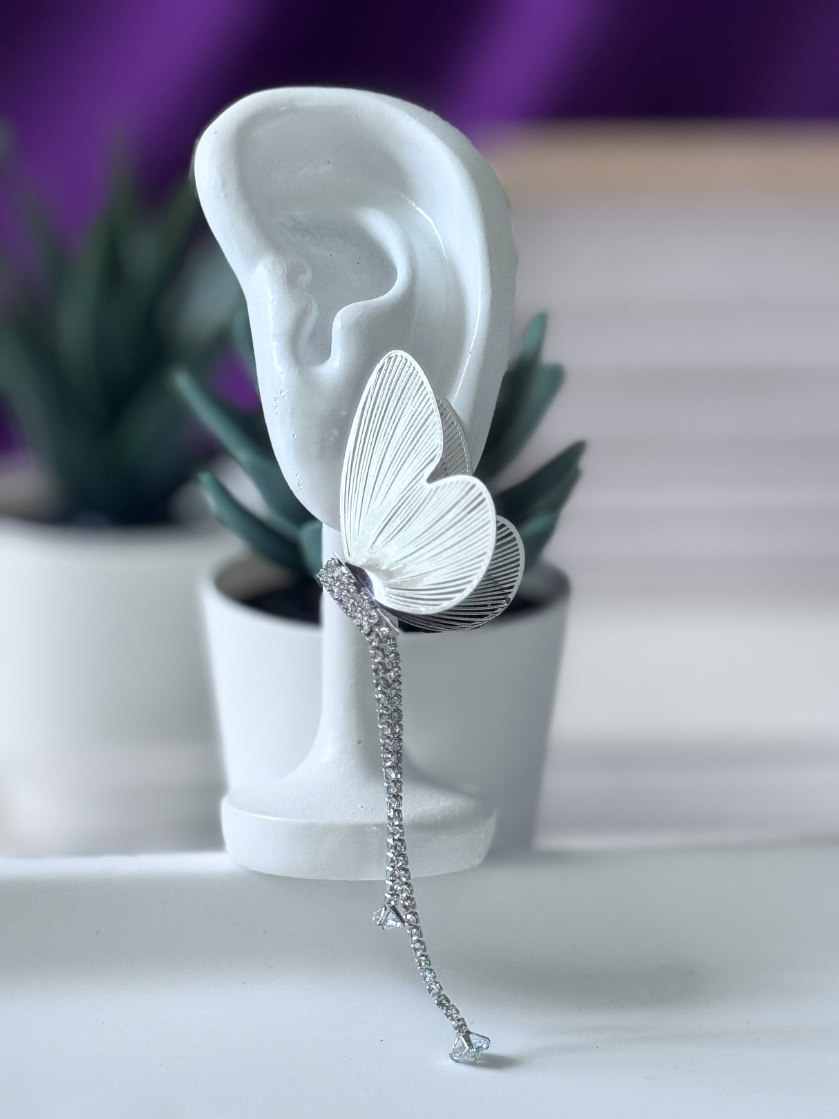 Candace butterfly earrings