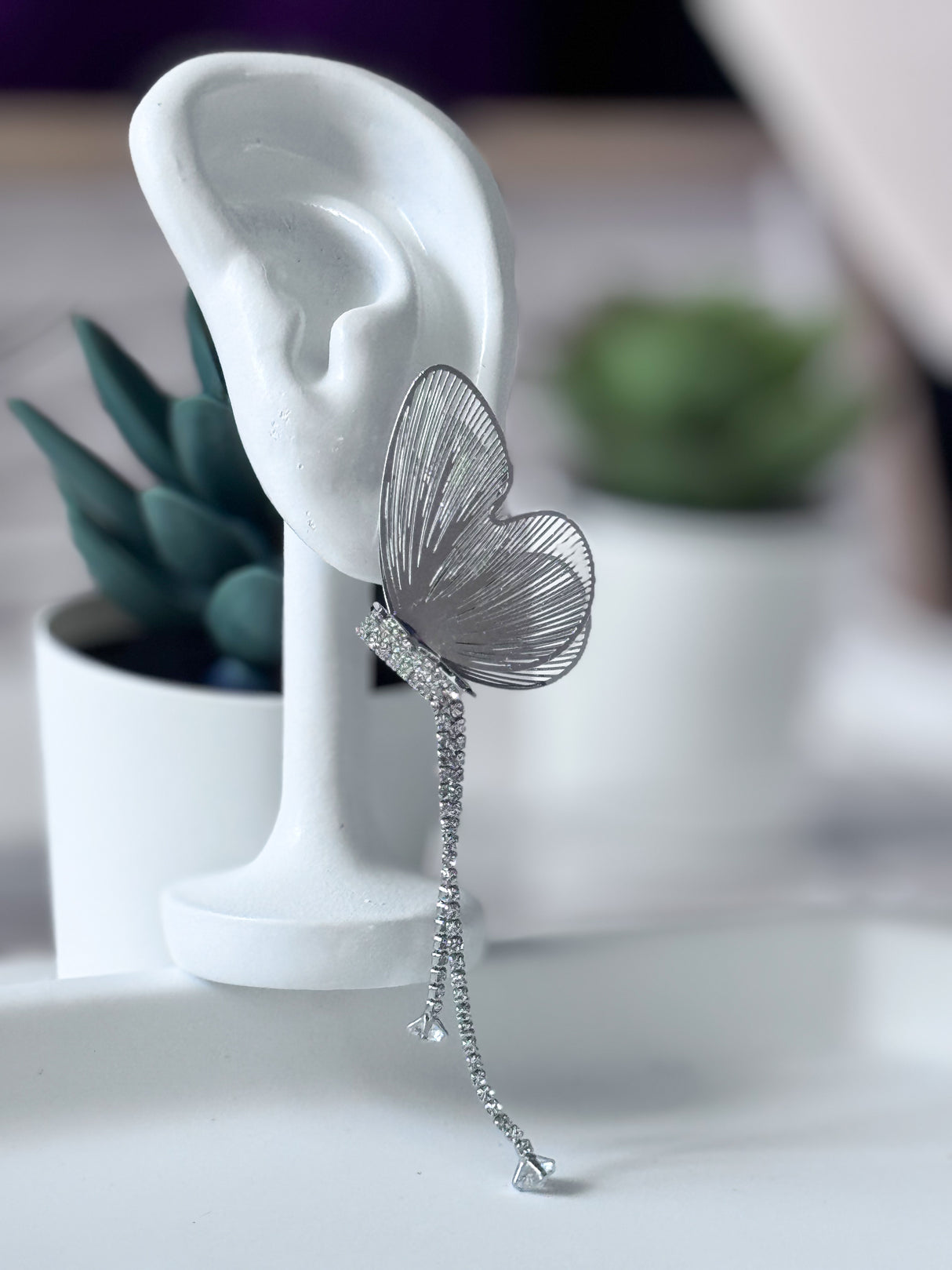 Candace butterfly earrings