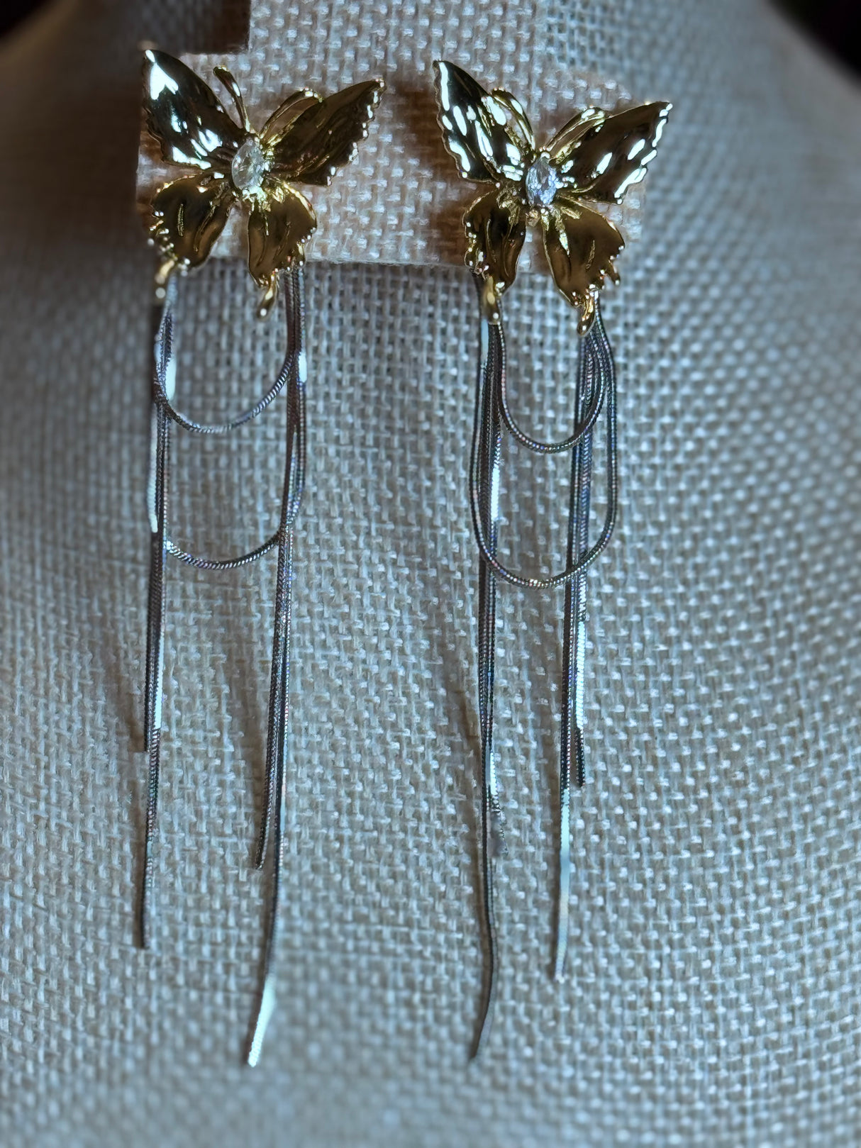 Candace butterfly earrings