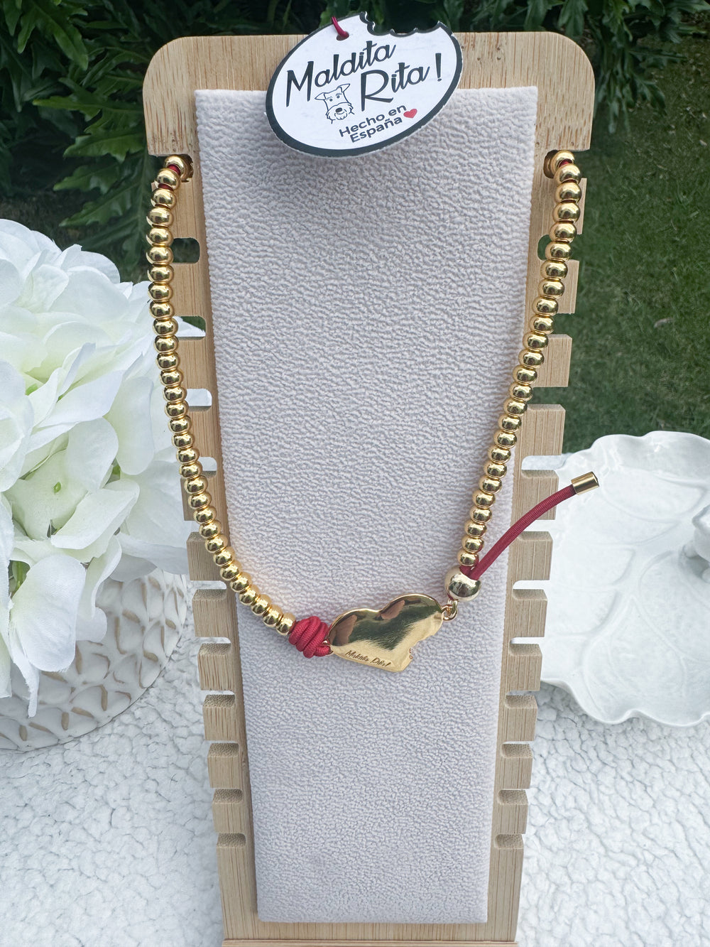 Maldita Rita necklace Corazón Mordido Collection