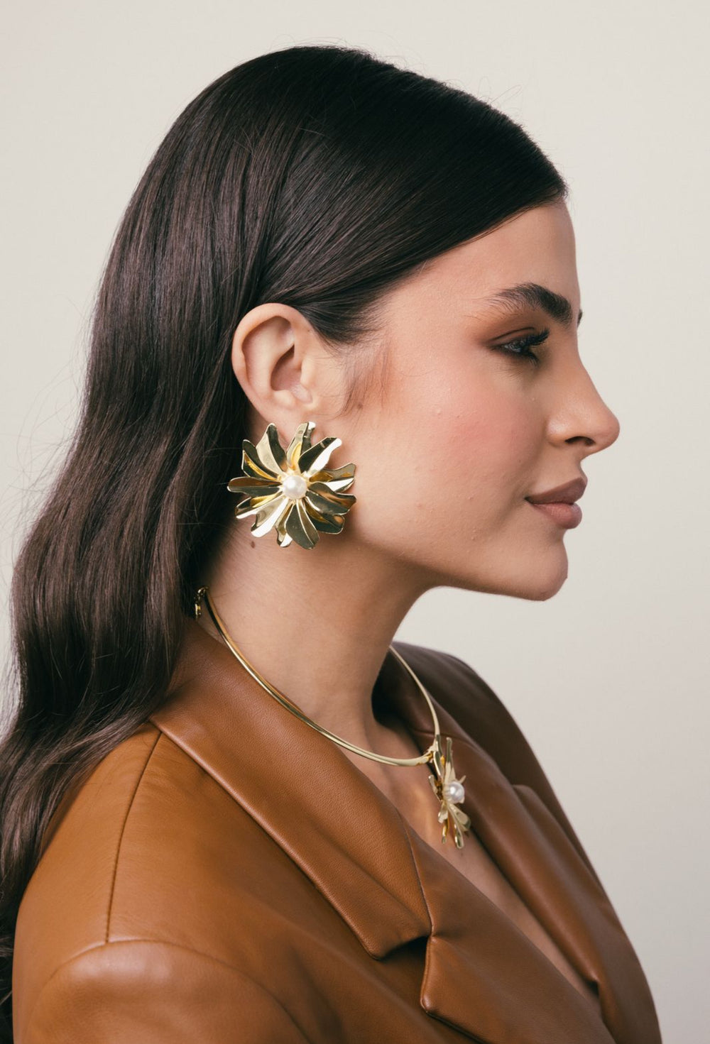 Sasha choker & earrings set