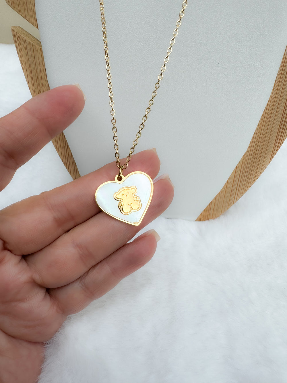 Bear necklace
