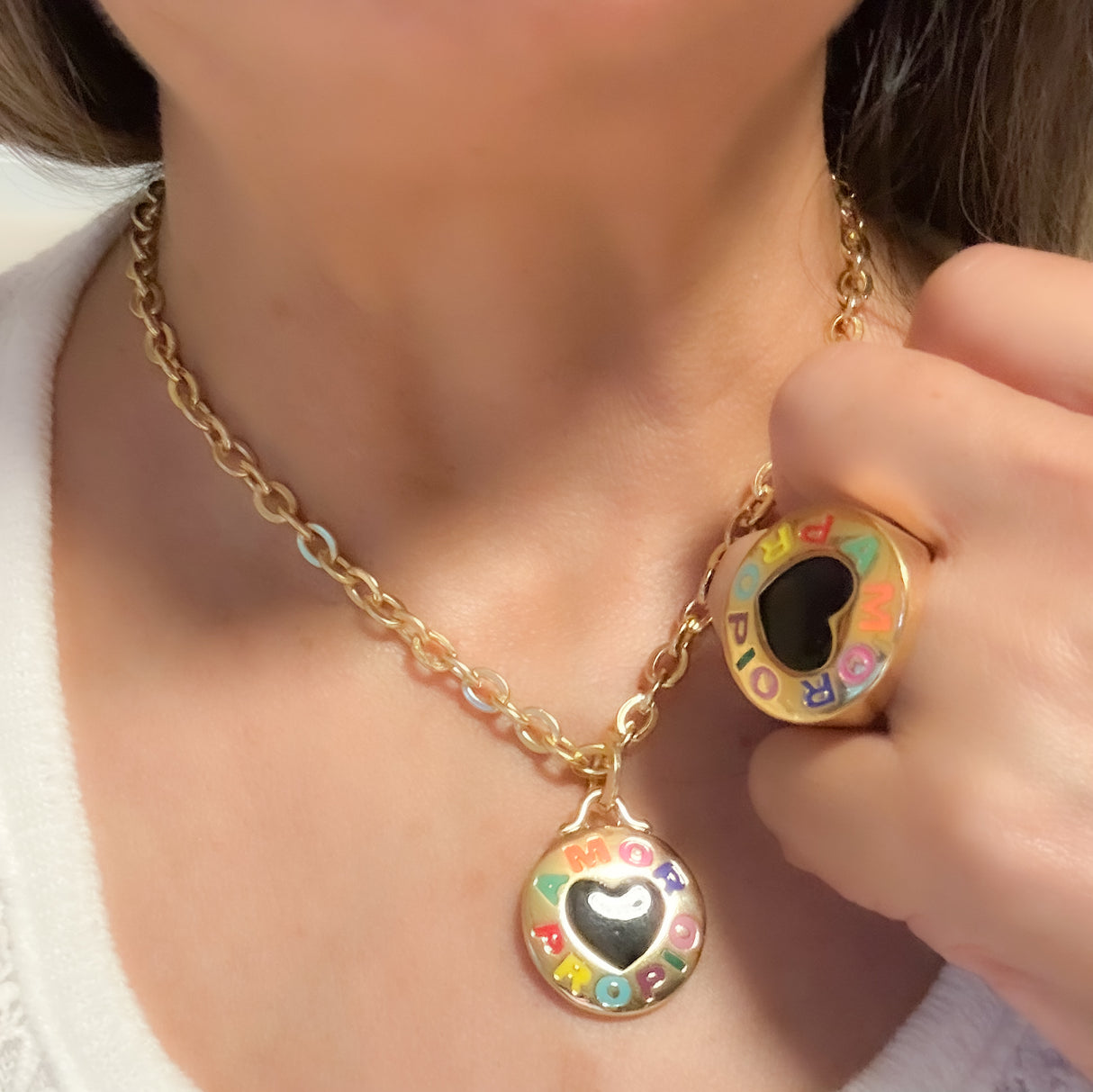 Coolskin necklace Amor Propio Collection