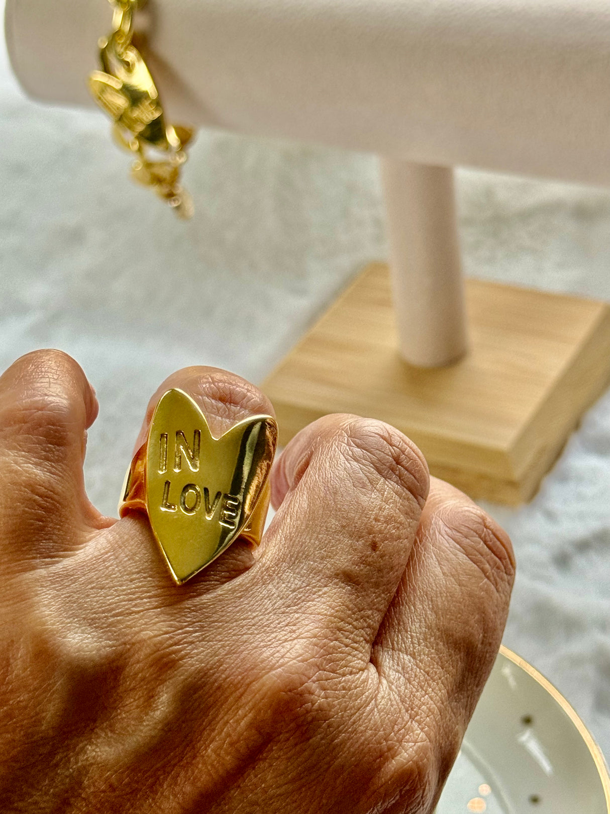 Coolskin ring In Love Collection