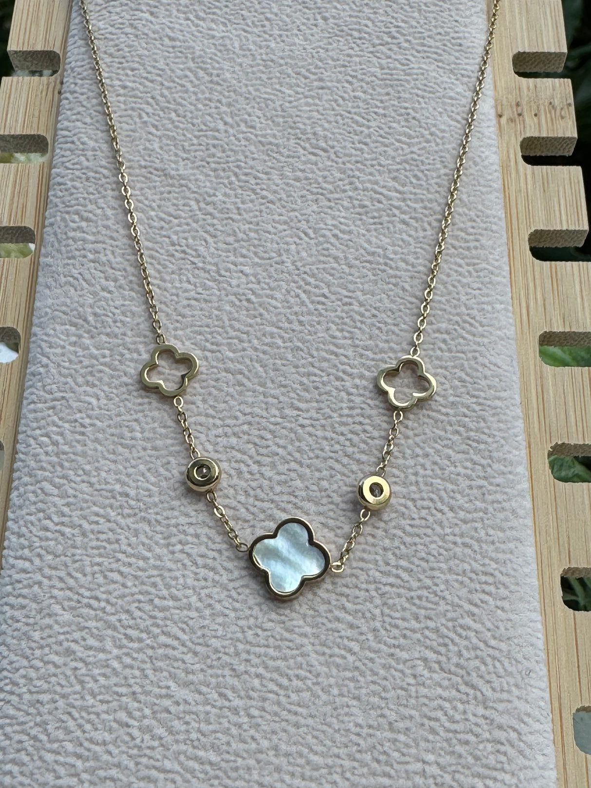 Clover necklace - Stainless Steel