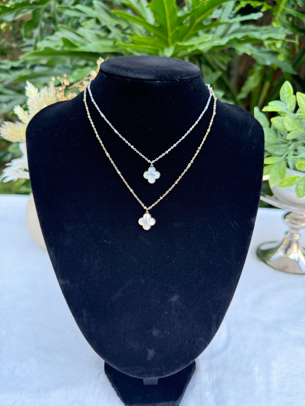 Clover necklace - Stainless Steel