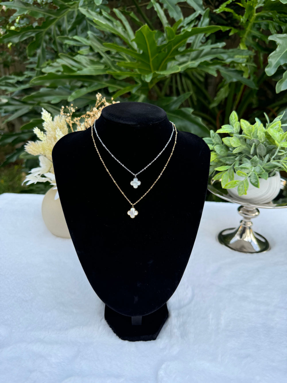 Clover necklace - Stainless Steel