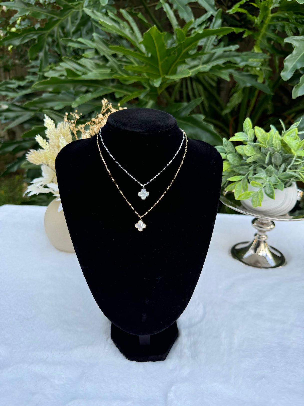 Clover necklace - Stainless Steel