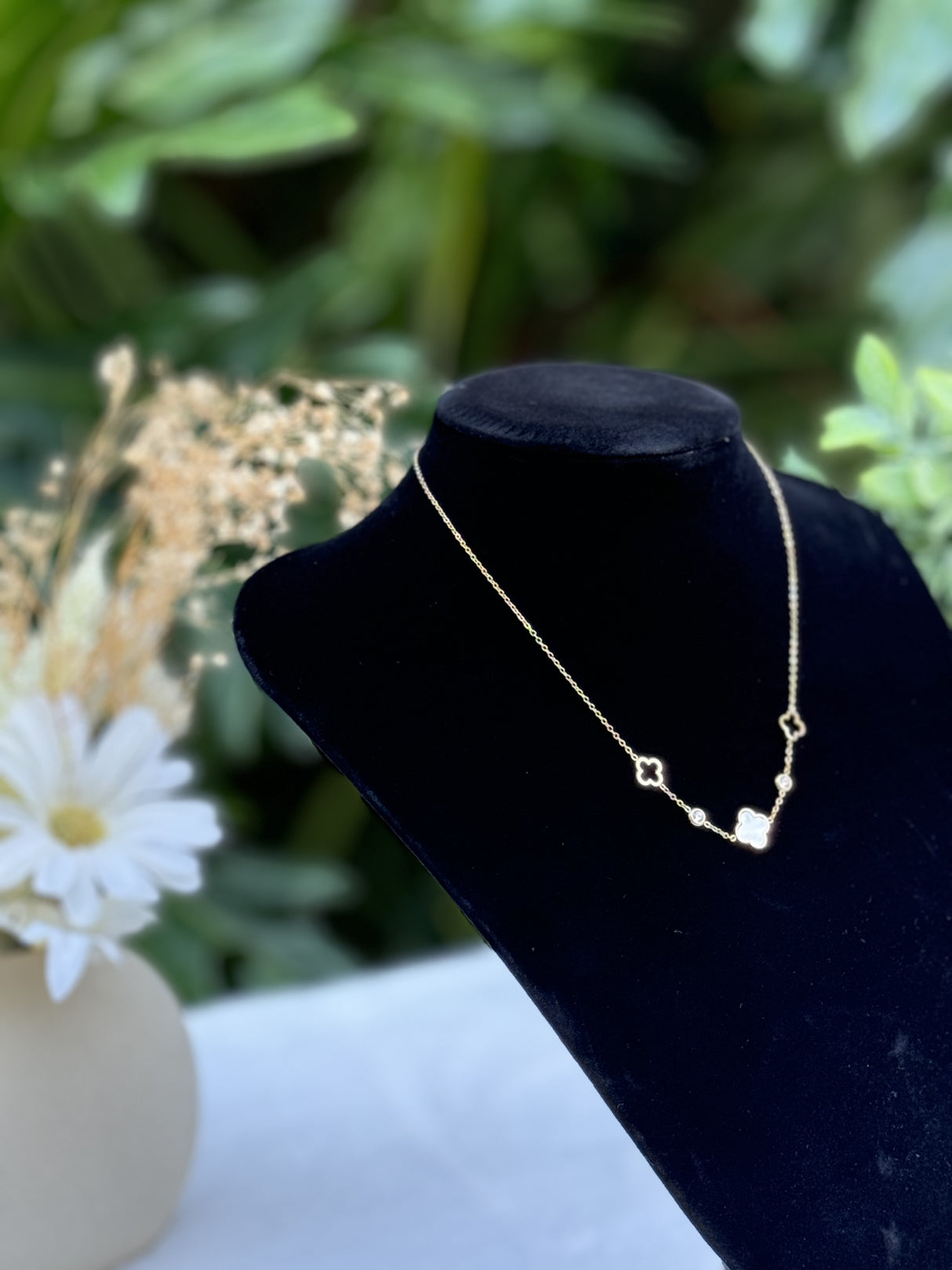 Clover necklace - Stainless Steel