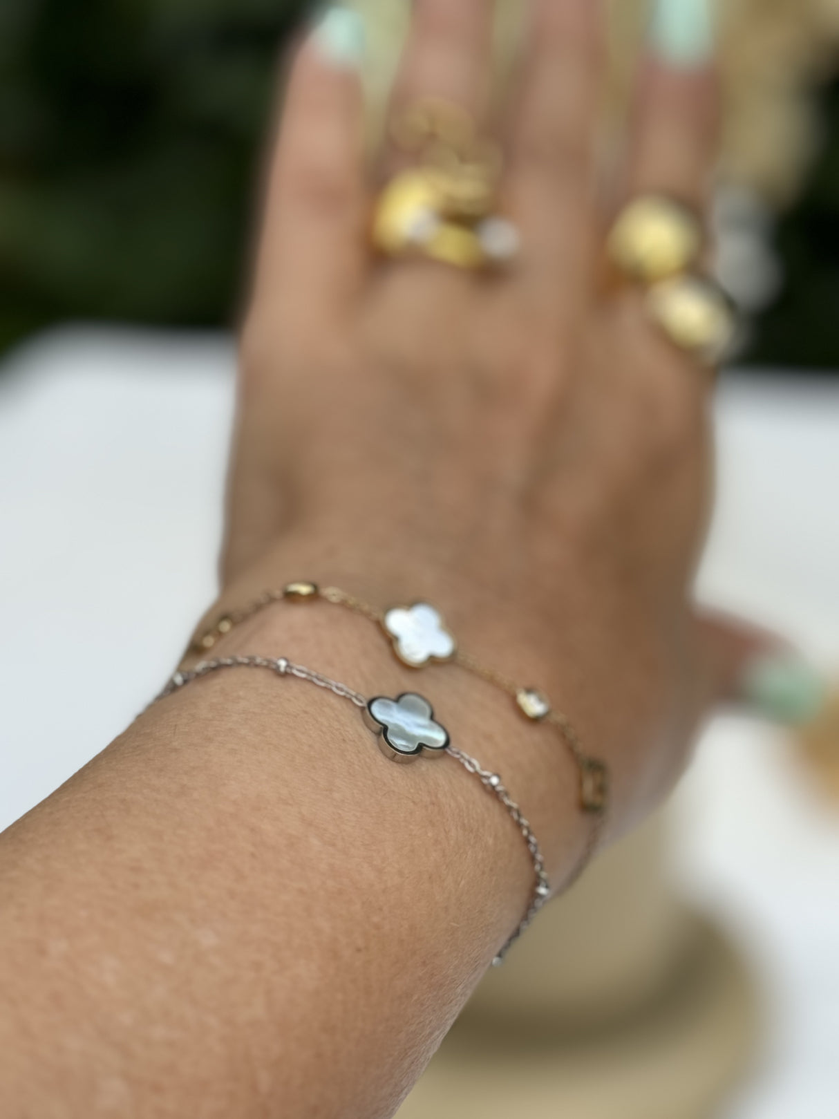 Clover bracelet - Stainless steel