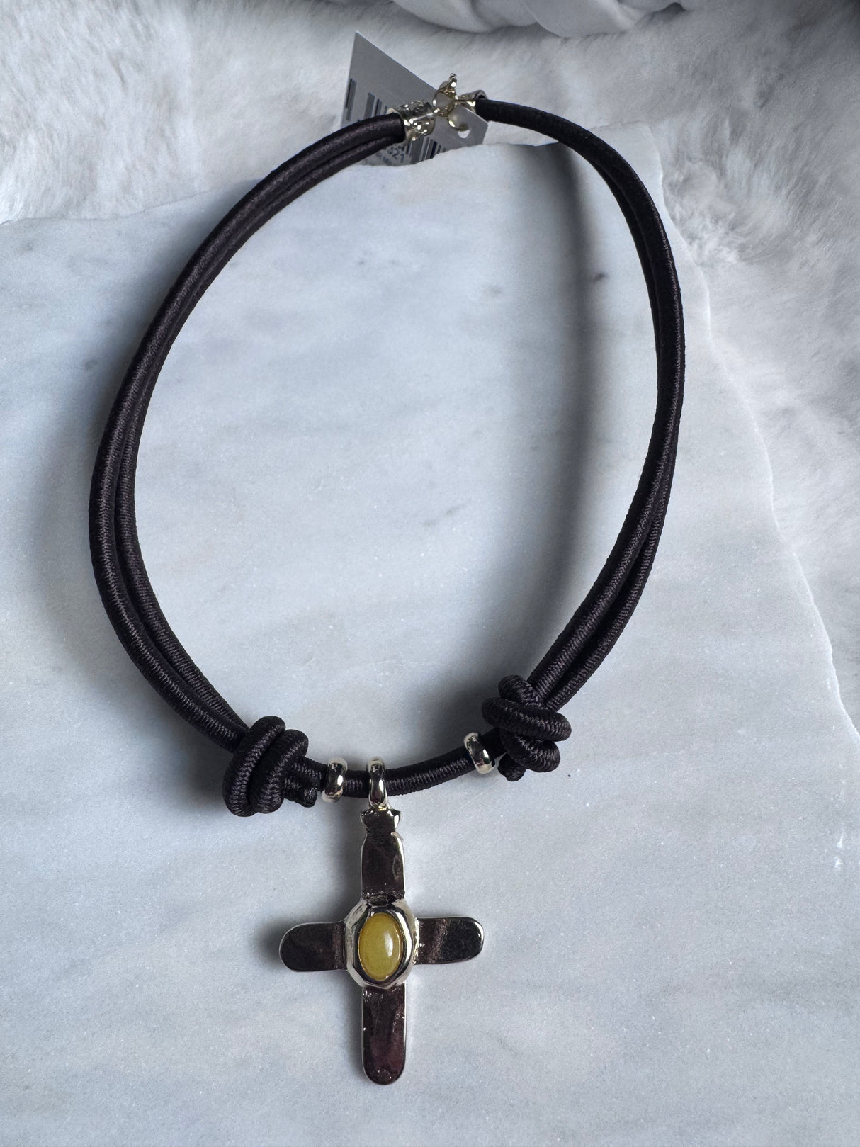 Emolo cross necklace