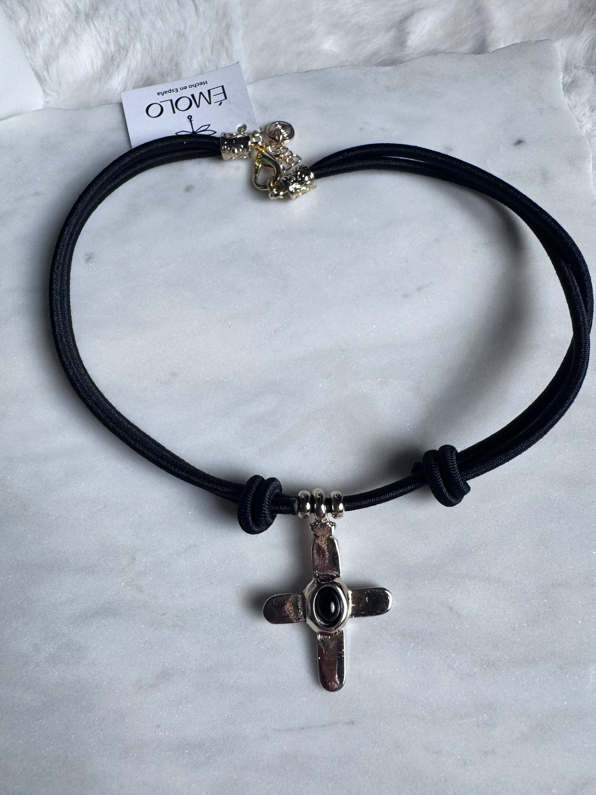 Emolo cross necklace