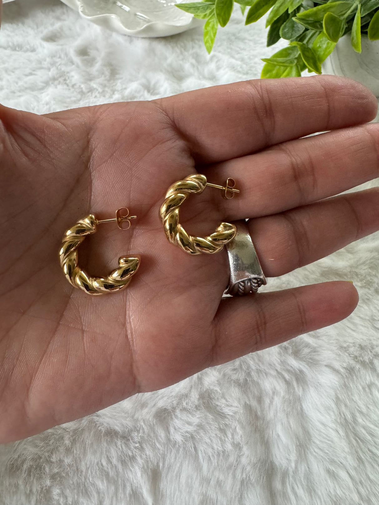 Stainless steel earrings