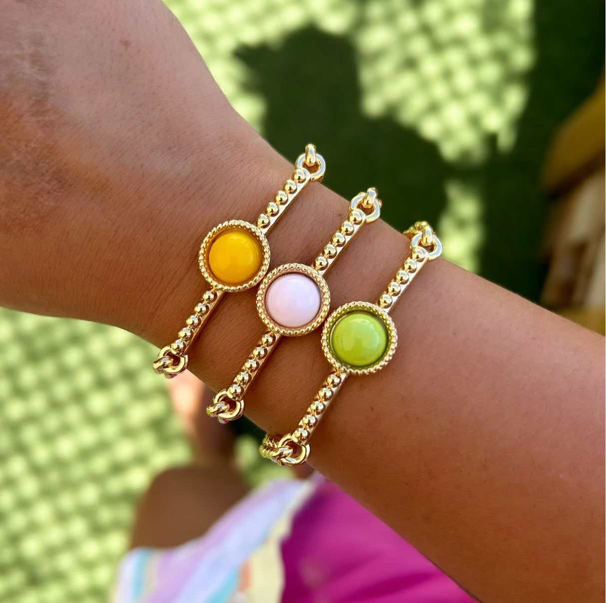 Tucco colorful stone bracelet