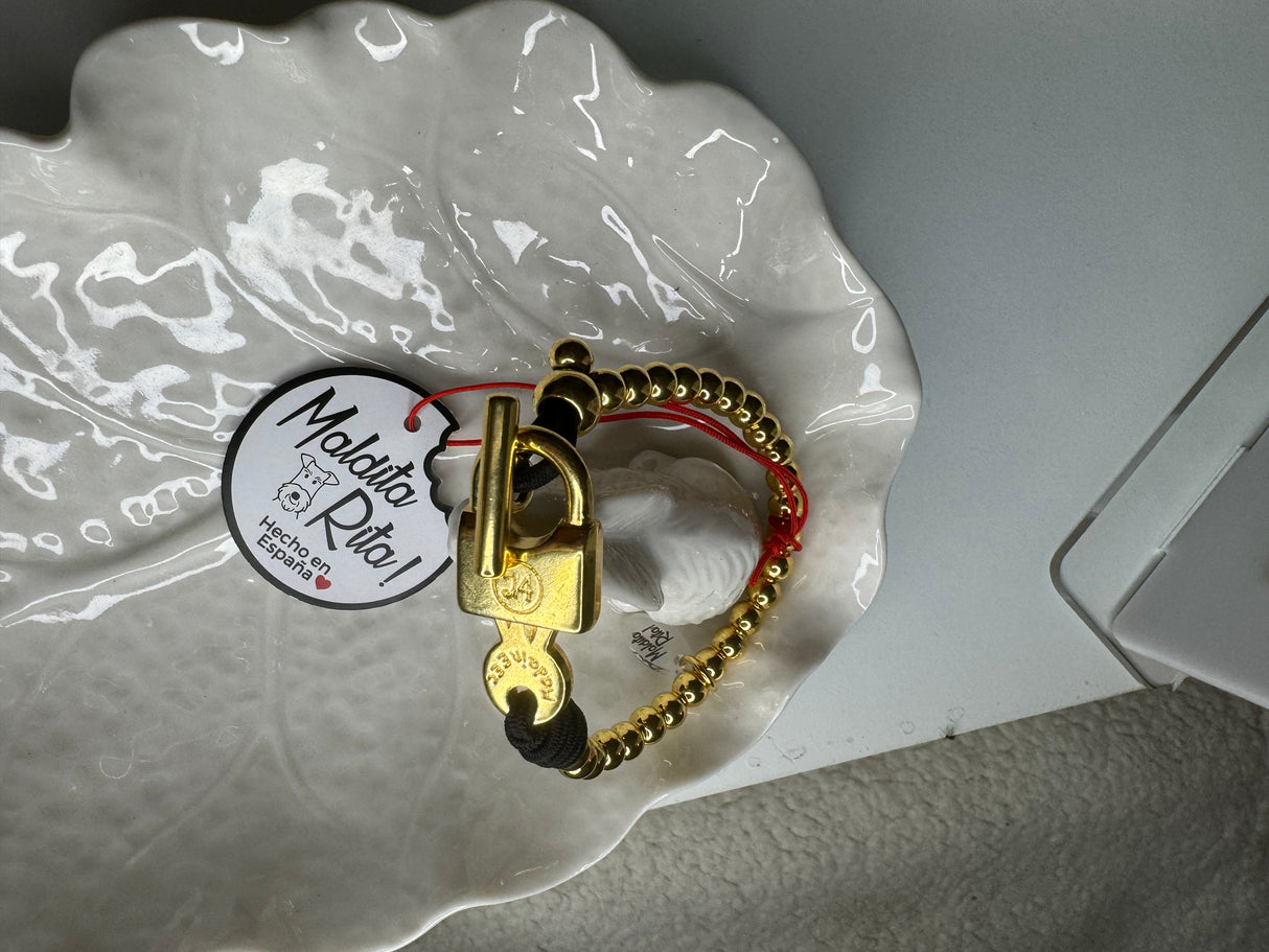 Maldita Rita key-lock bracelet