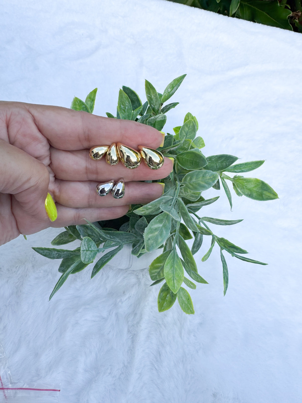 Teardrops earrings -Stainless Steel