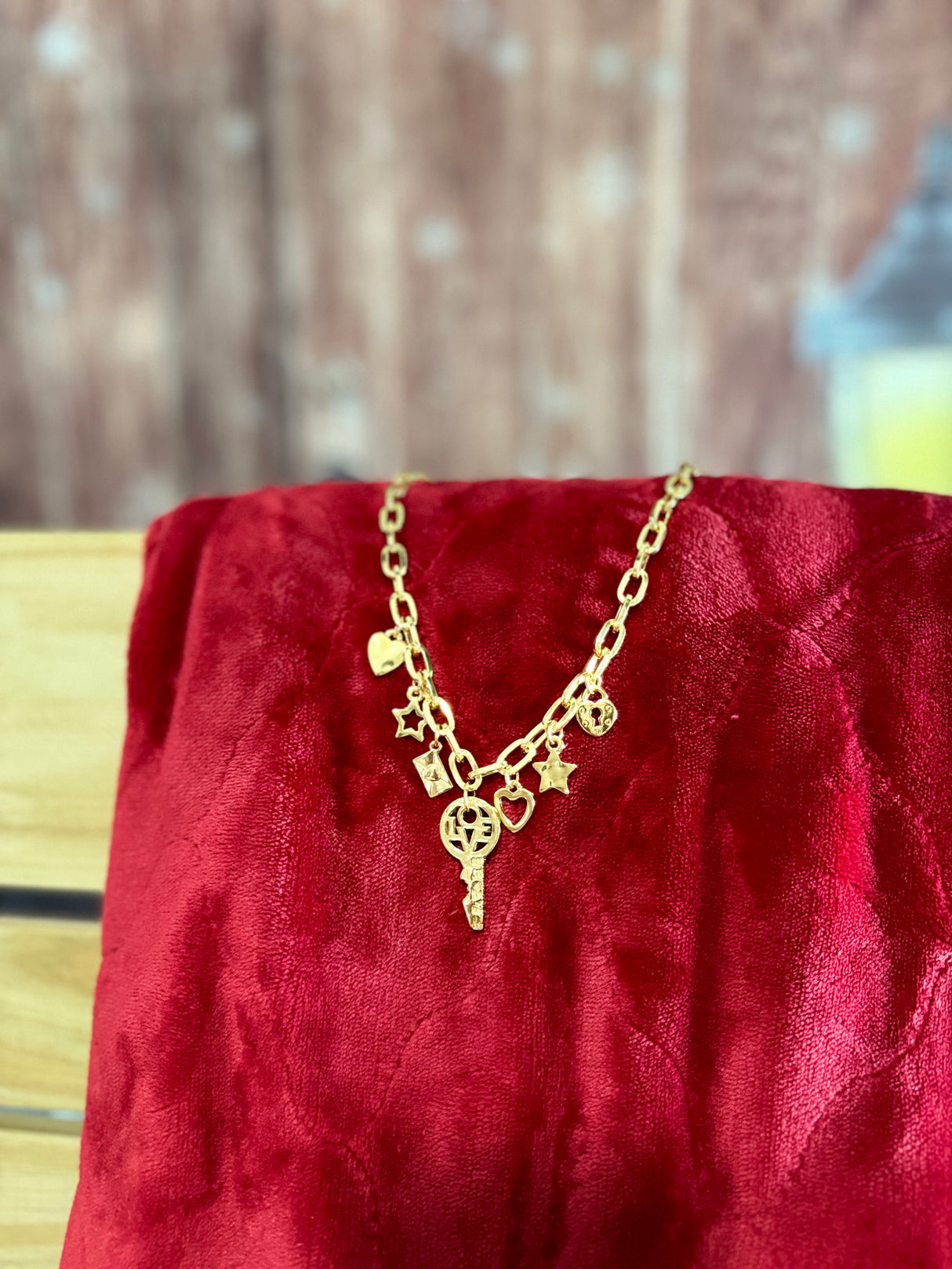 Tucco necklace (charms)Unlocking LOVE Collection