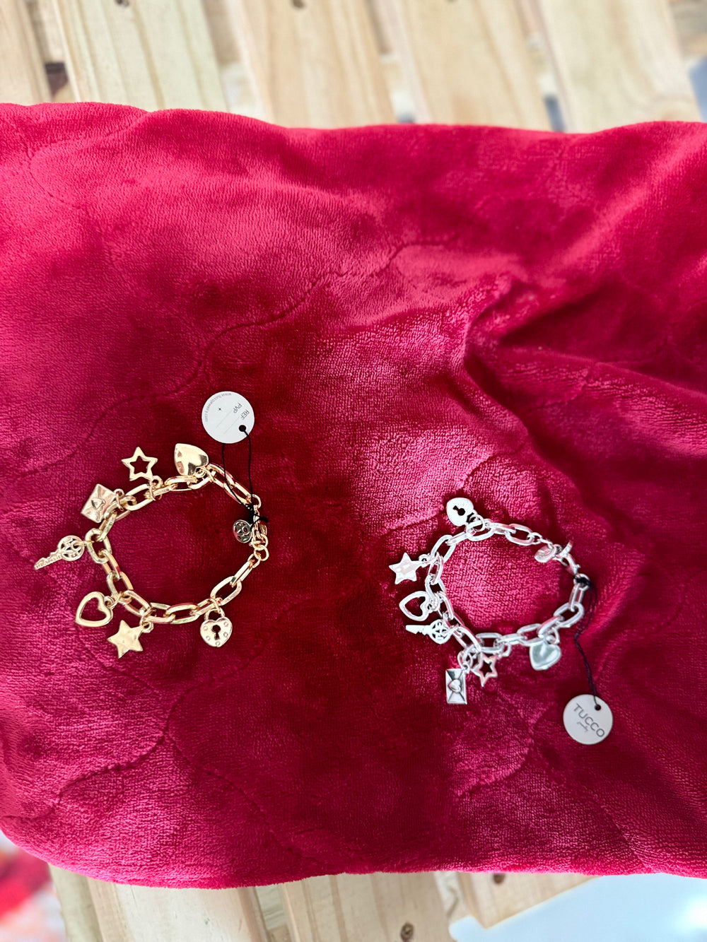 Tucco charms bracelets Unlocking LOVE Collection
