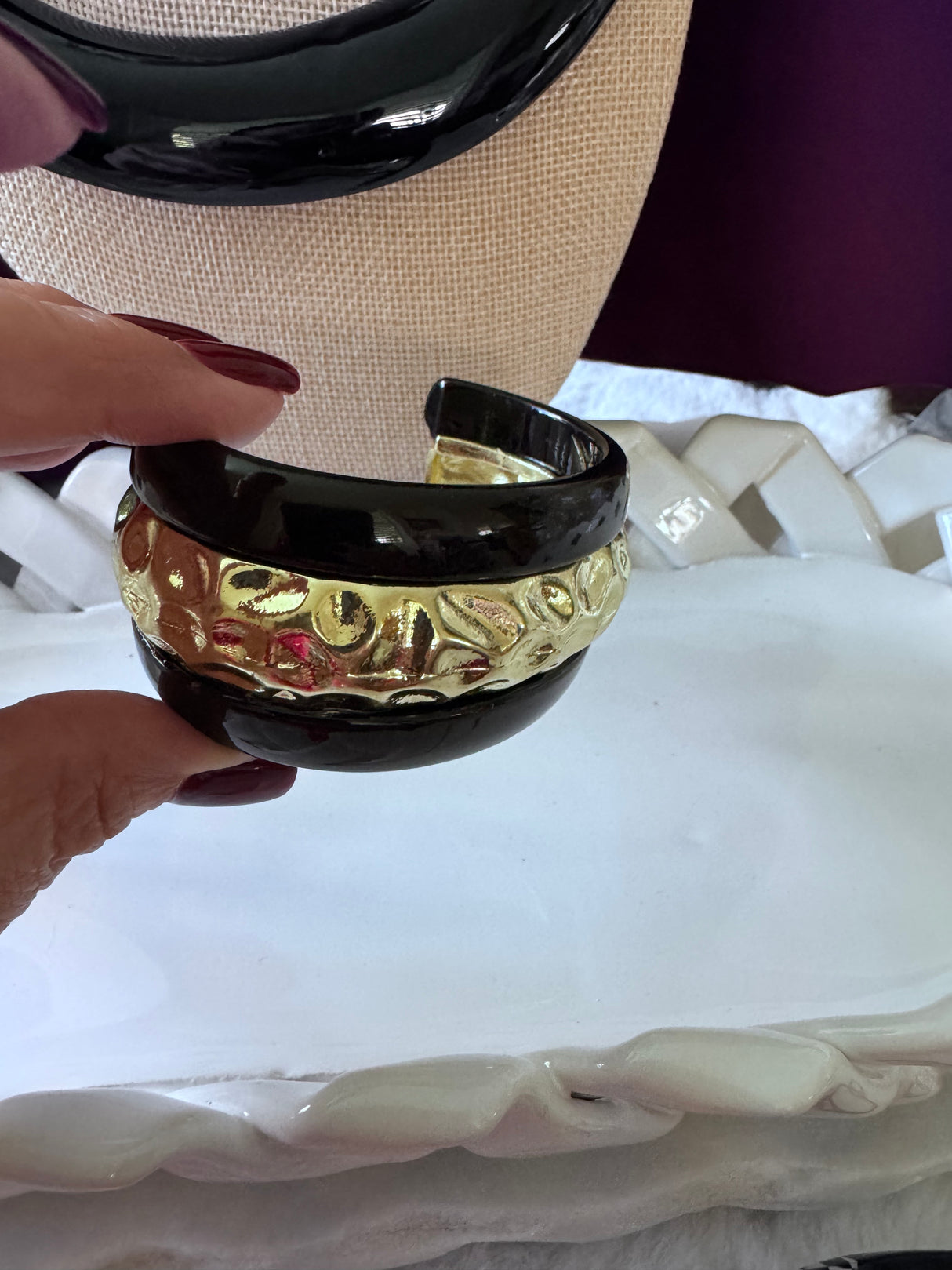 Agar bangle bracelet