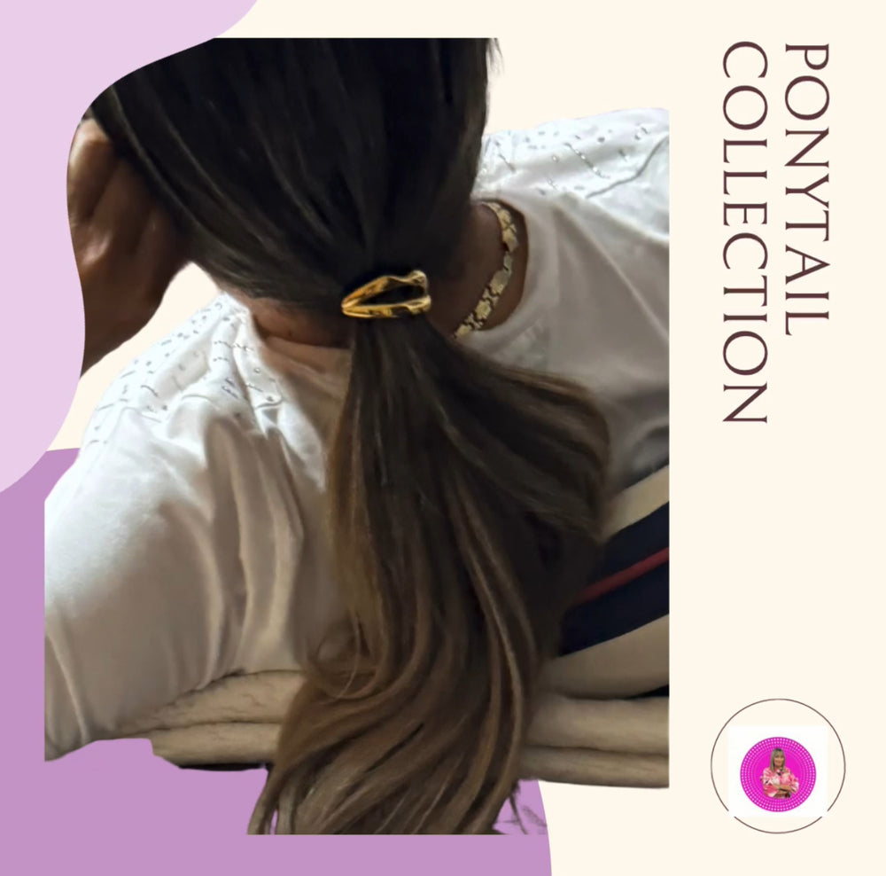 Leafy Luxe Ponytail bow