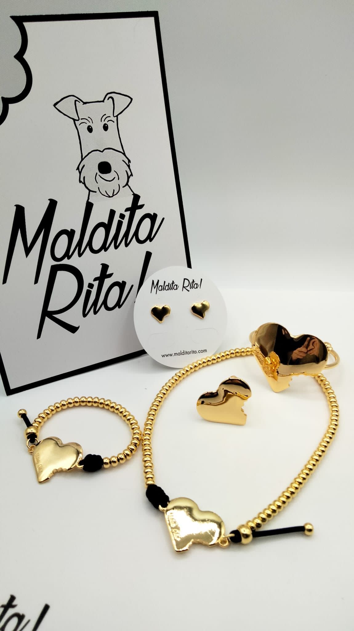 Maldita Rita bracelet Corazón Mordido Collection
