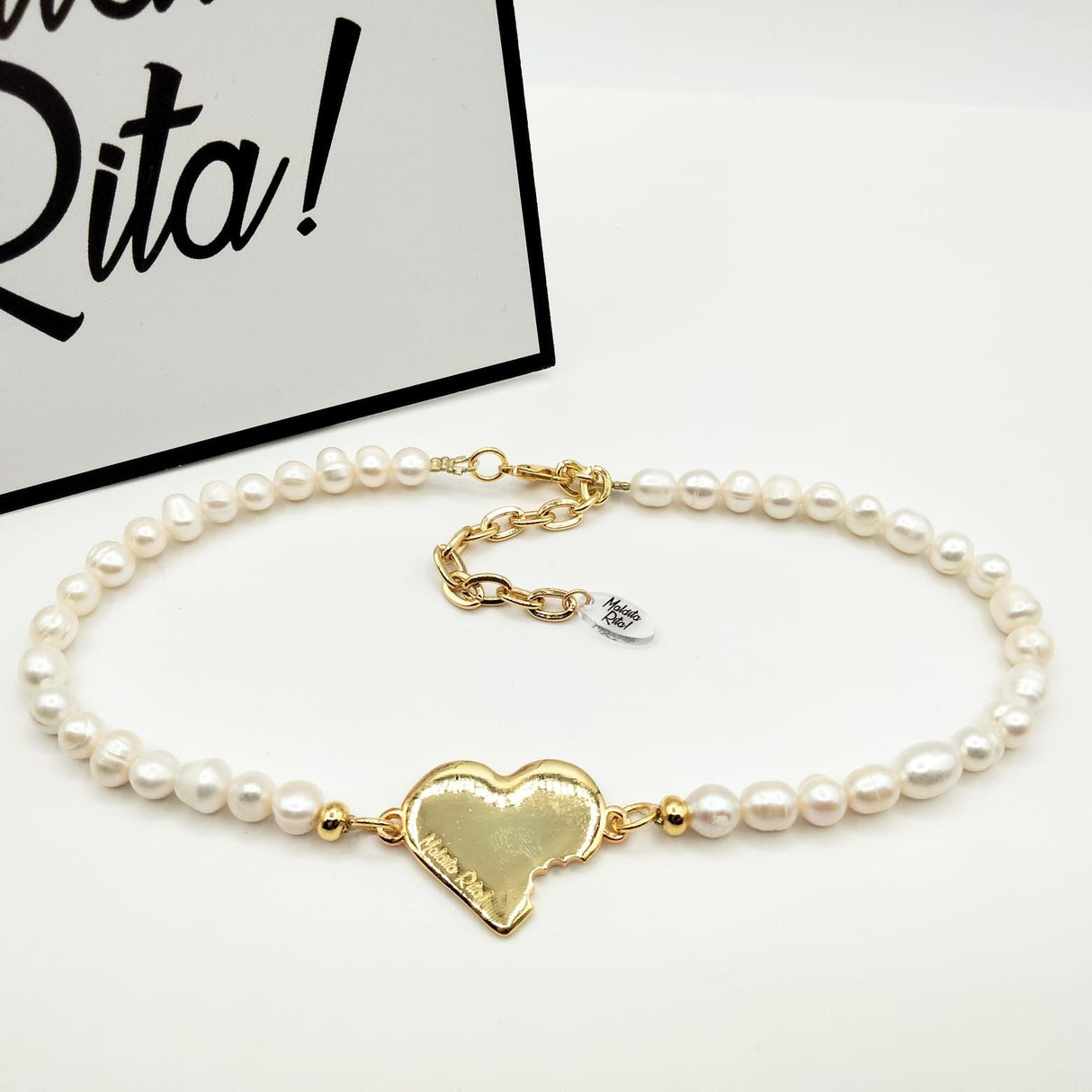 Maldita Rita necklace Corazón Mordido Collection