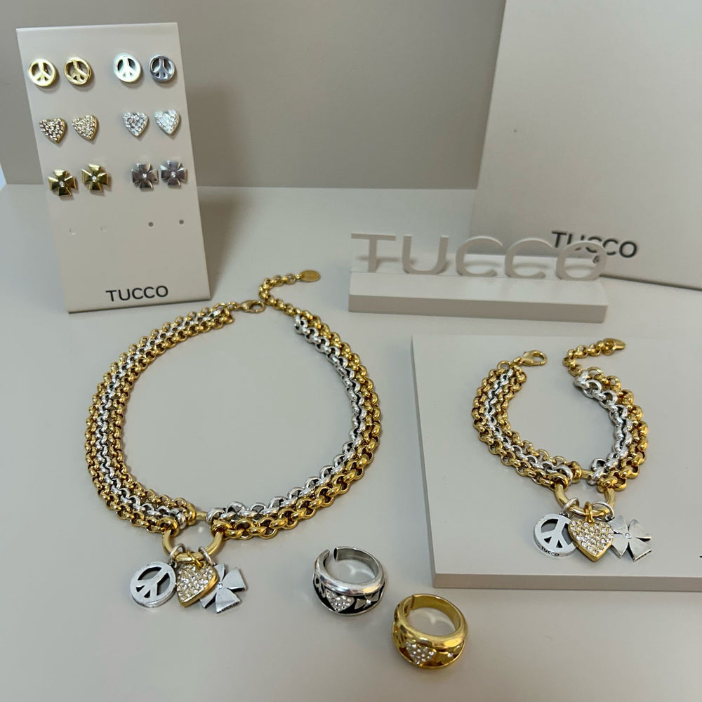 Tucco bicolor choker (Too much love)