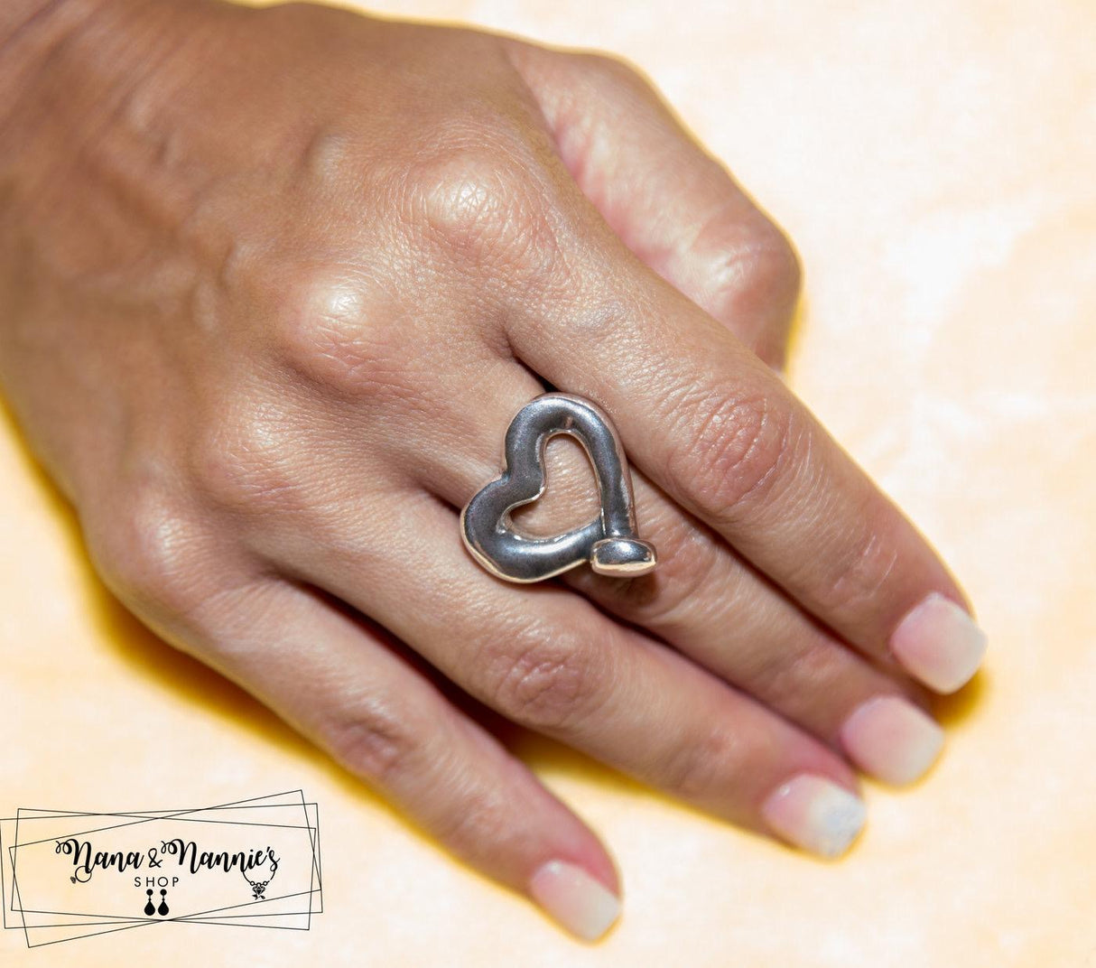 Heart ring Tucco (adjustable)