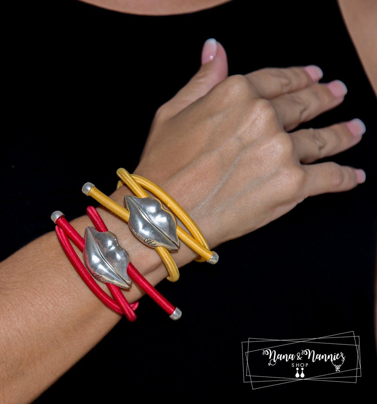 OLE, kiss Spain bracelets