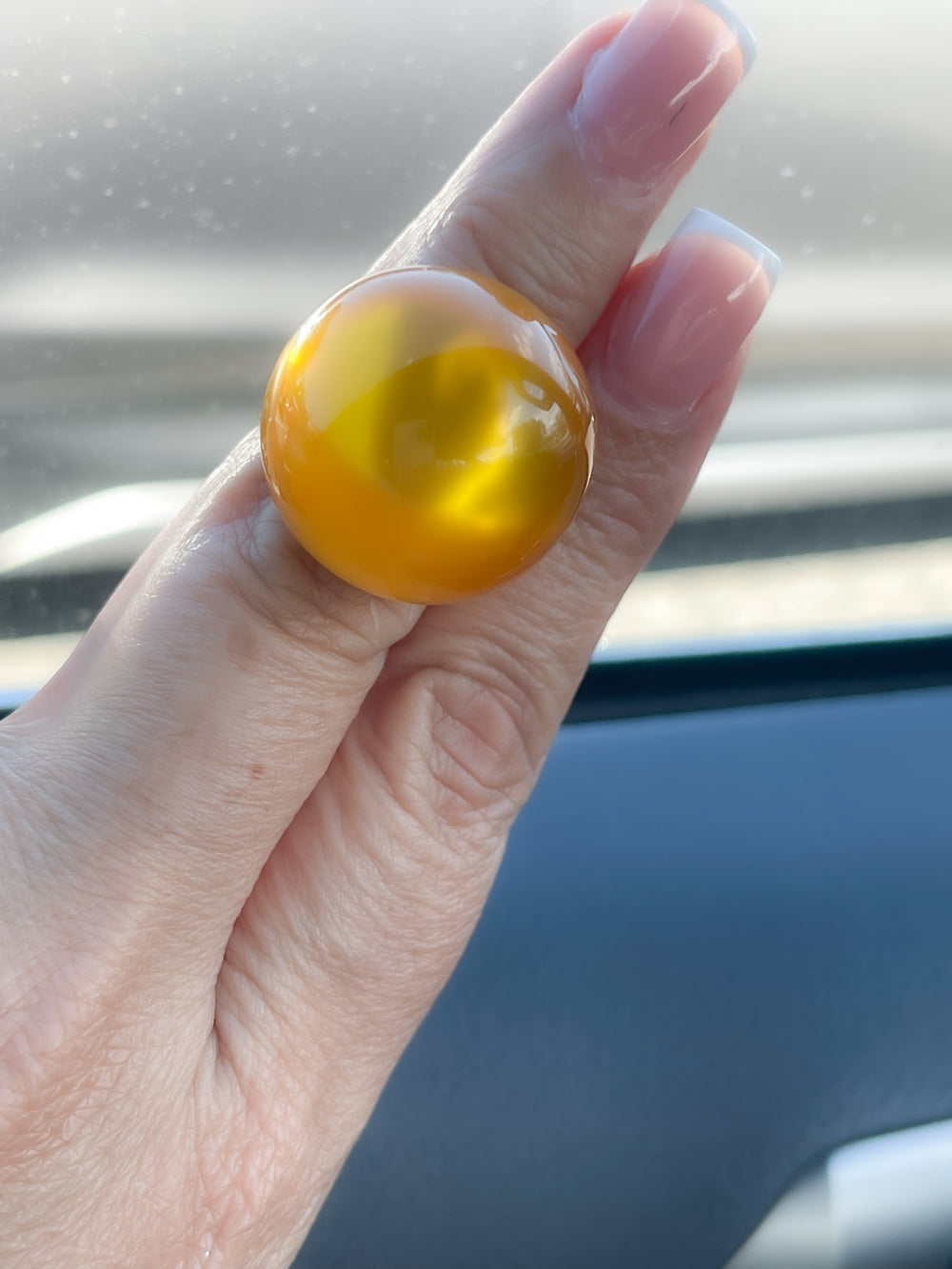 Globe ring by Antúra