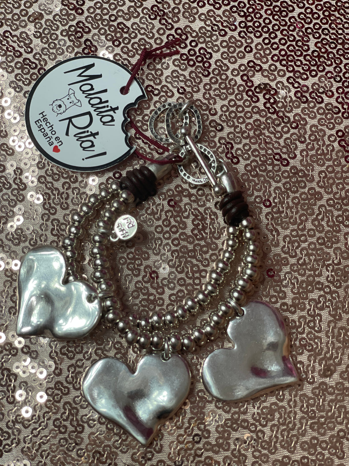 Maldita Rita bracelet (heart)