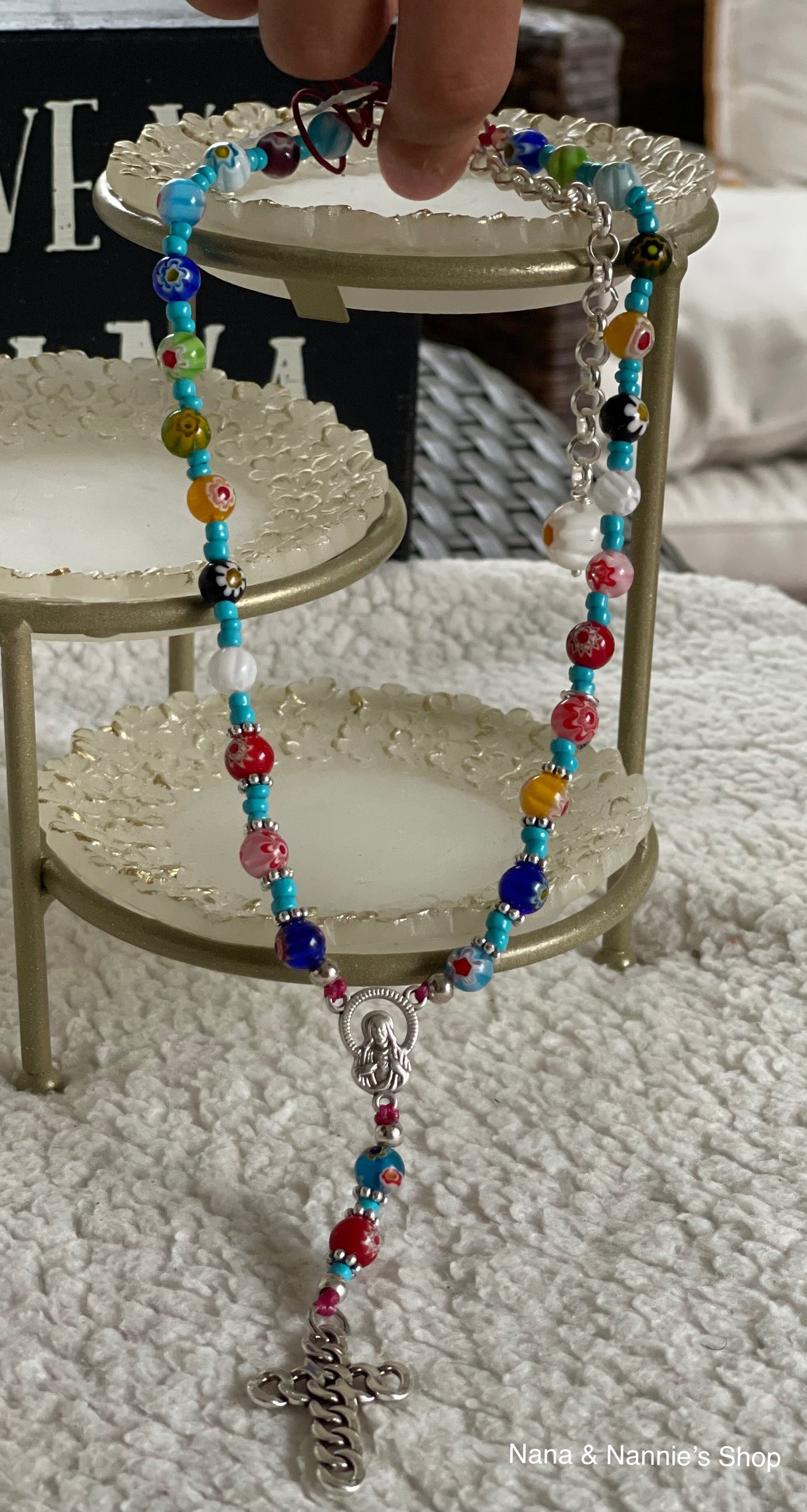 Maldita Rita Necklace (Jesus figure)