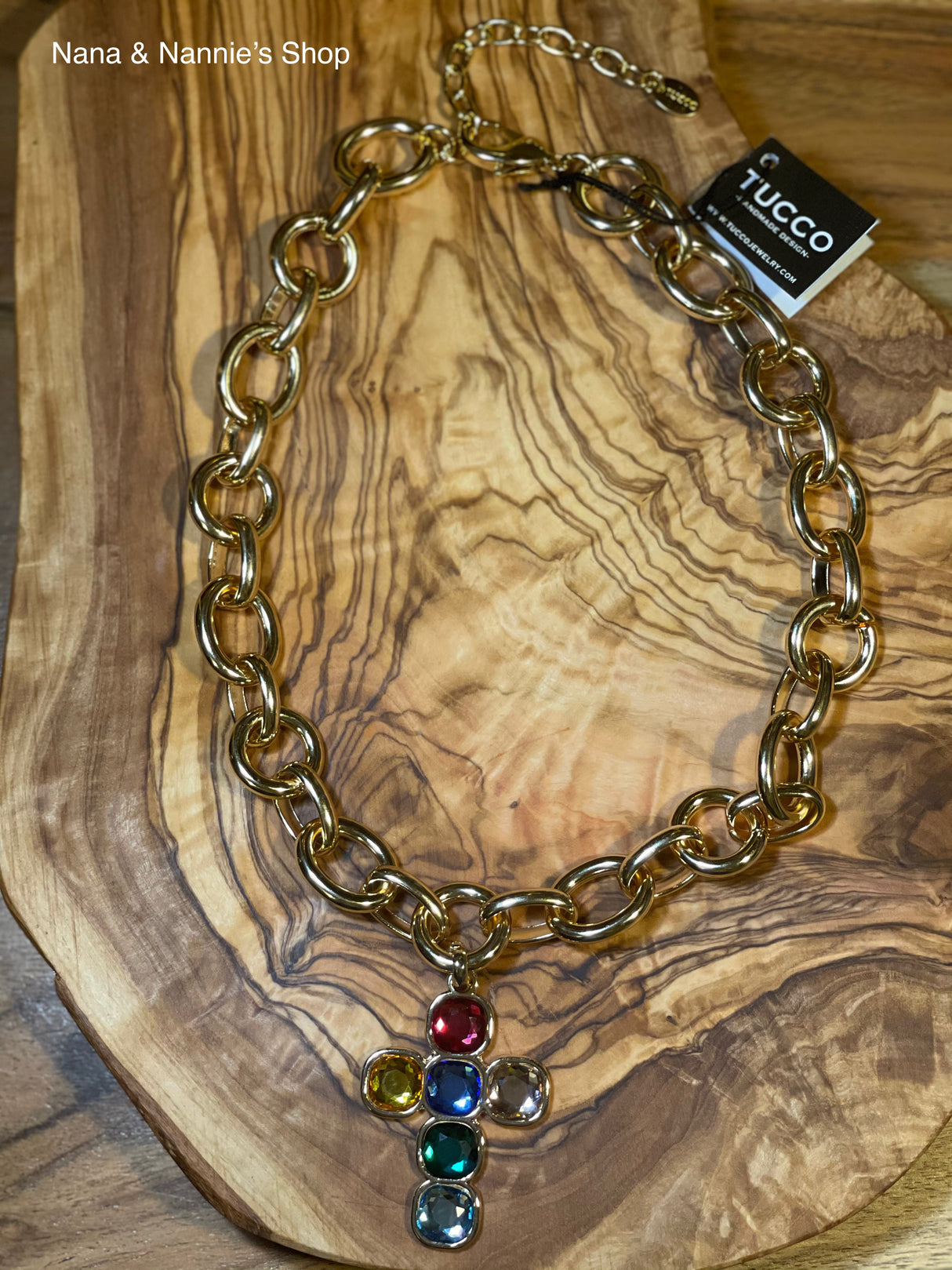 Tucco cross necklace