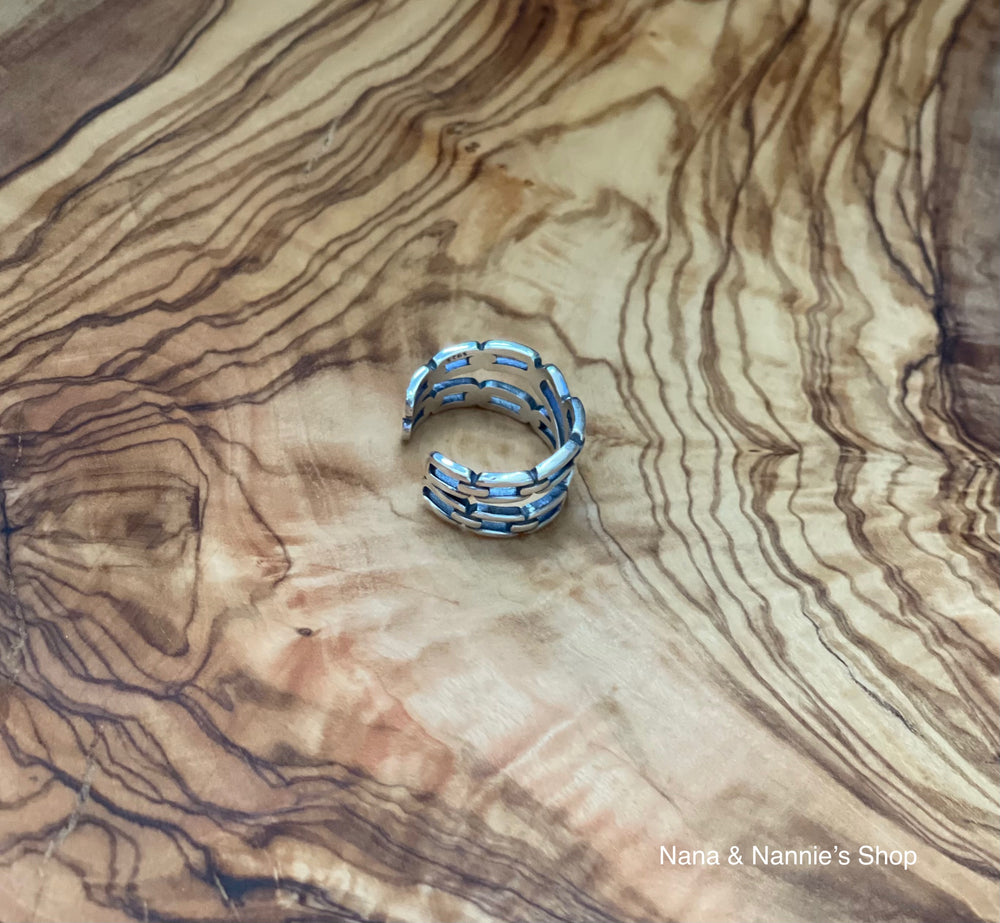 Unisex ring silver 925