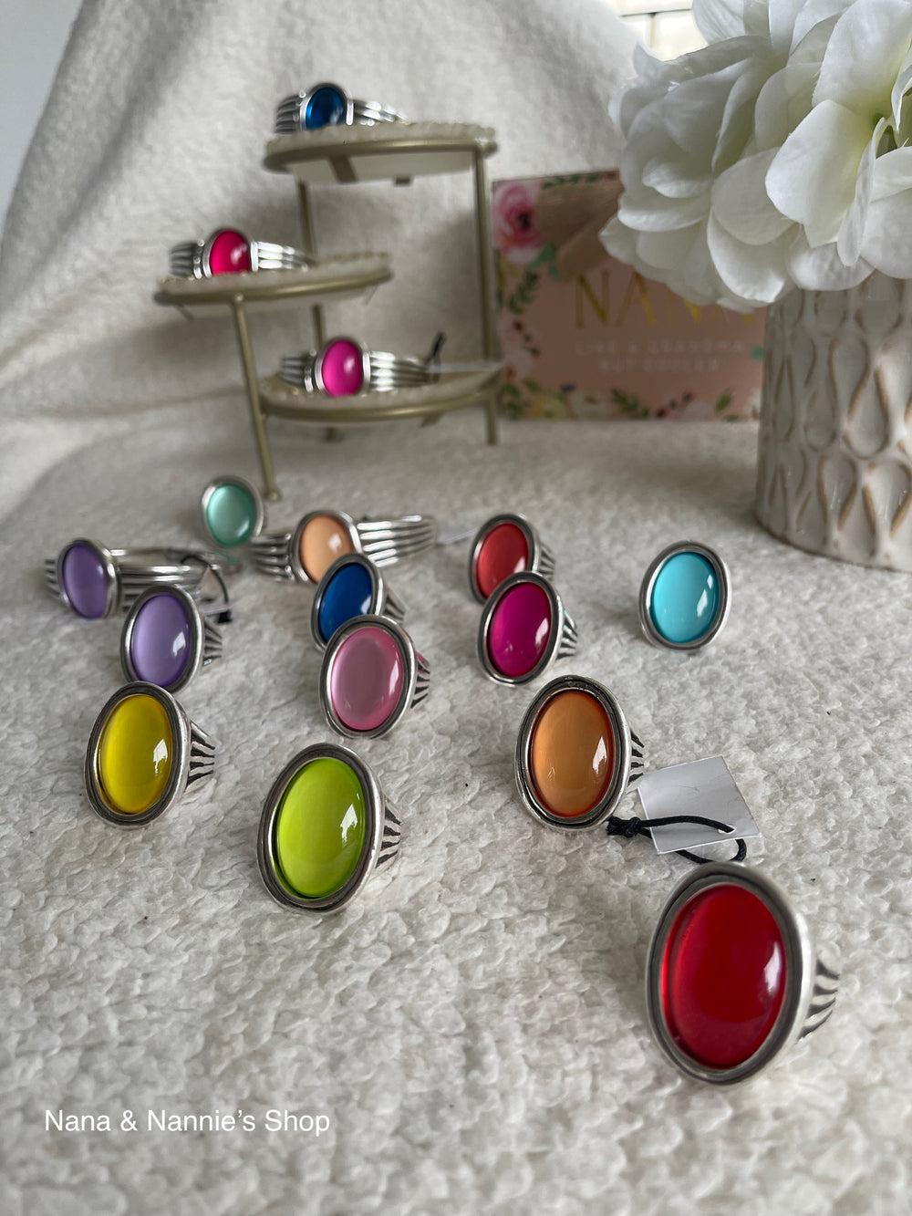 Oval ring made by Andrea's Designer